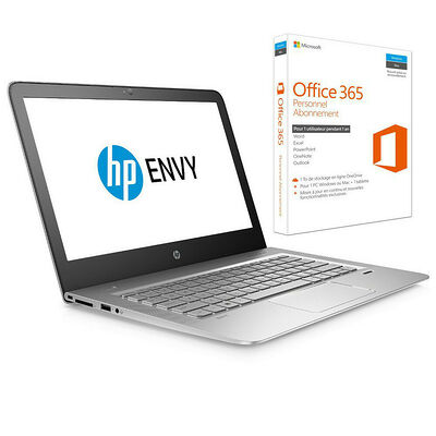 HP Envy 13 (13-D110NF) Silver + Microsoft Office 365 Personnel (1 an)