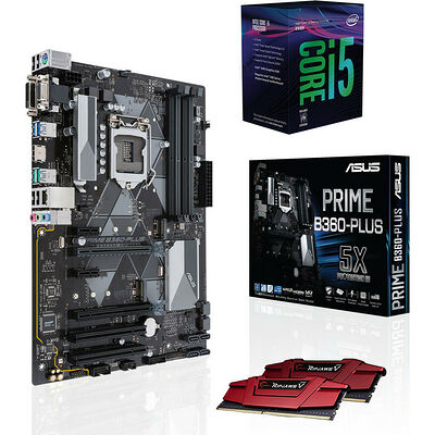 Kit d'évo Intel Core i5-8400 (2.8 GHz) + Asus PRIME B360 PLUS + 16 Go