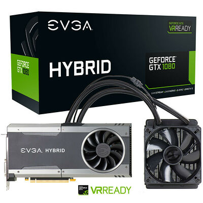 EVGA GeForce GTX 1080 FTW HYBRID GAMING, 8 Go