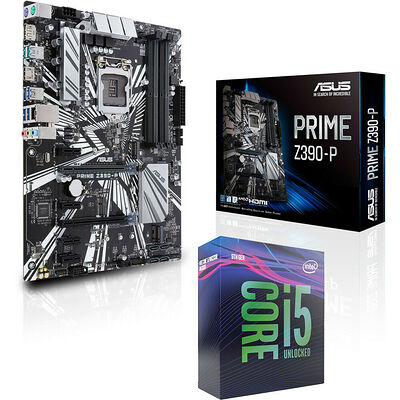 Intel Core i5 9600K (3.7 GHz) + Asus PRIME Z390-P