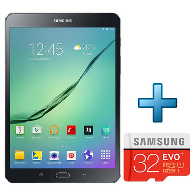 Samsung Galaxy Tab S2 VE 8'' 32 Go Wi-Fi Noir + Micro SD 32 Go