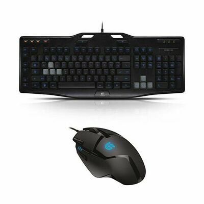 Pack Gaming Logitech, Clavier G105 Refresh + Souris G402 Hyperion Fury