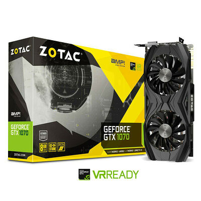Zotac GeForce GTX 1070 AMP! Core Edition, 8 Go