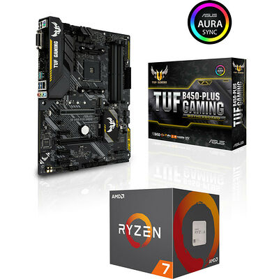 AMD Ryzen 7 2700 + Asus TUF B450-PLUS GAMING