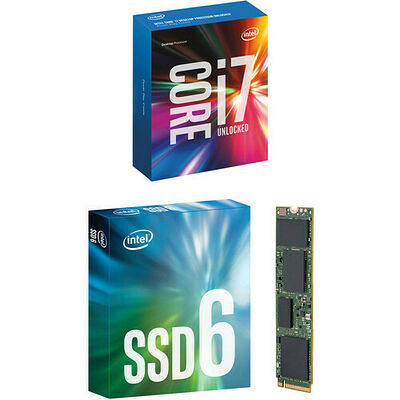 Intel Core i7-6700K (4.0 GHz) + SSD 600p Series, 256 Go, M.2 (Type 2280)