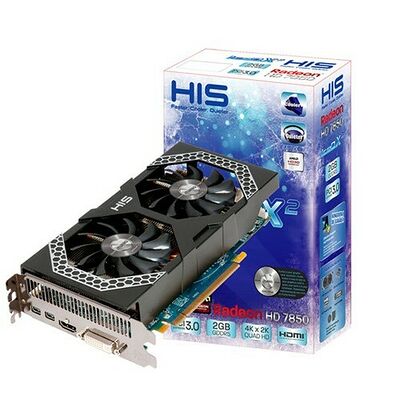 Carte graphique HIS Radeon HD 7850 iPower IceQ X², 1 Go