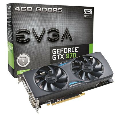 Carte Graphique EVGA GeForce GTX 970 with ACX Cooling, 4 Go