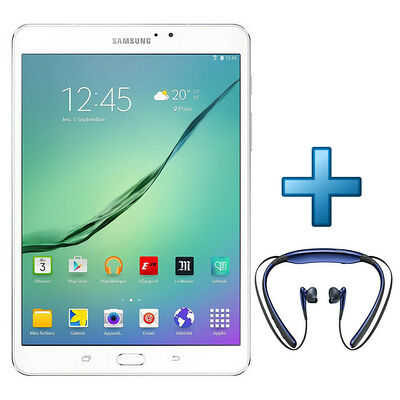Samsung Galaxy Tab S2 VE 9.7'' 32 Go Wi-Fi Blanc + Samsung Level U