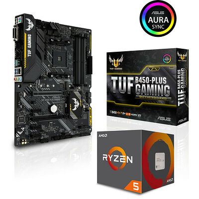 AMD Ryzen 5 2600 (3.4 GHz) + Asus TUF B450 PLUS GAMING