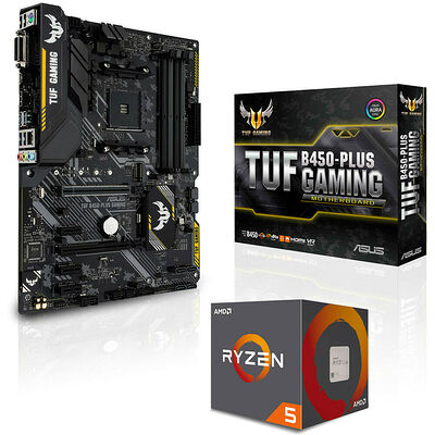 AMD Ryzen 5 1600 AF (3.2 GHz) + Asus TUF B450 PLUS GAMING