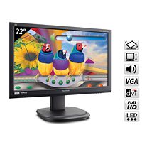Moniteur 22" ViewSonic VG2236WM-LED - Ecran PC - Top Achat