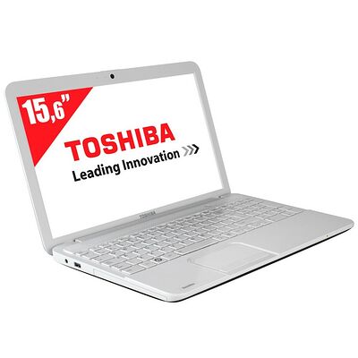 PC Portable Toshiba Satellite C855-1KX, Blanc, 15.6"