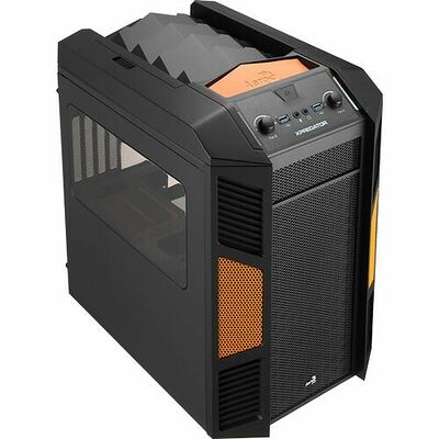 Aerocool XPredator Cube, Noir/Orange