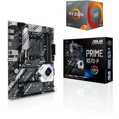 AMD Ryzen 7 3700X (3.6 GHz) + Asus PRIME X570-P