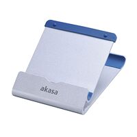 Support Scorpio en aluminium pour tablette et iPad, Bleu, Akasa