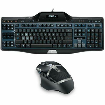Pack Gaming Logitech, Clavier G510s (AZERTY) + Souris G602 Wireless
