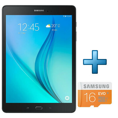 Samsung Galaxy Tab A 9.7" 16 Go Wi-Fi Noir + Micro SD 16 Go