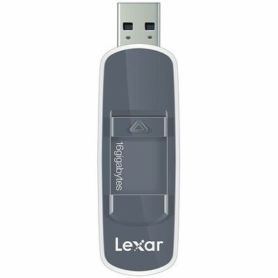 Clé USB 2.0 Lexar JumpDrive S70, 16 Go, Gris