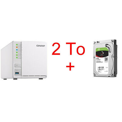 QNAP TS-328 + Seagate IronWolf 2 To
