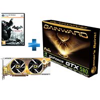 Carte graphique Gainward GeForce GTX 580 GOOD Edition, 1536 Mo + Jeu