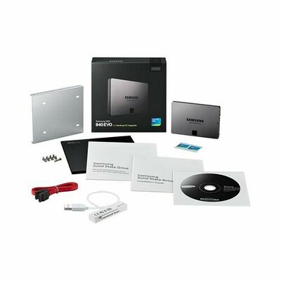 SSD Samsung Série 840 EVO, 120 Go, SATA III + Kit d'installation Desktop