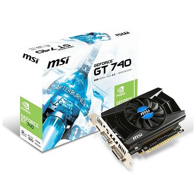 MSI GeForce GT 740, 2 Go