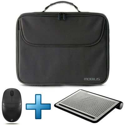 Mobilis TheOne Basic Briefcase 15.6' Noir + Souris + Support ventilé