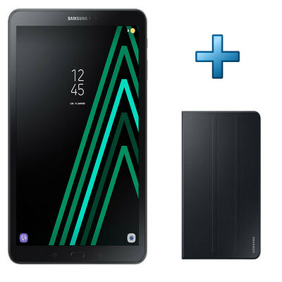 Samsung Galaxy Tab A6 (2016) 10.1" 32 Go Wifi Noir + Bookcover