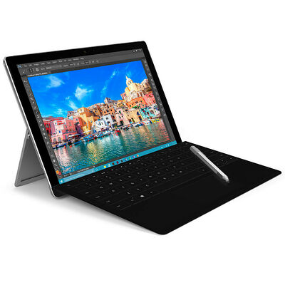 Microsoft Surface Pro 4 Core i7 256 Go Wi-Fi Silver + Microsoft Type Cover Noir