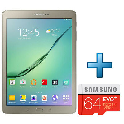 Samsung Galaxy Tab S2 VE 9.7'' 32 Go Wi-Fi Or + Micro SD 64 Go