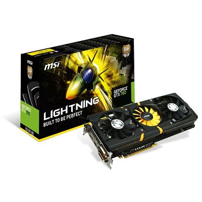Carte graphique MSI GeForce GTX 780 Lightning, 3 Go