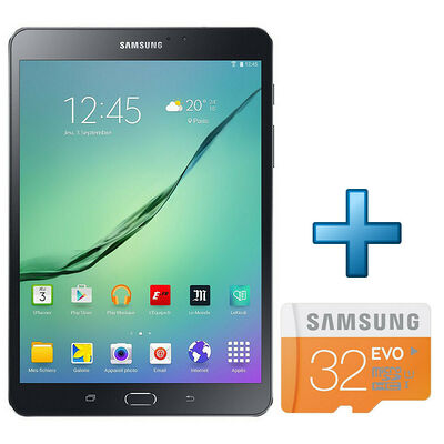 Samsung Galaxy Tab S2 9.7'' 32 Go Wi-Fi Noir + Micro SD 32 Go