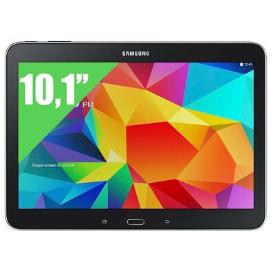 Samsung Galaxy Tab 4, 4G, Noire, 10.1" HD (version 4G)