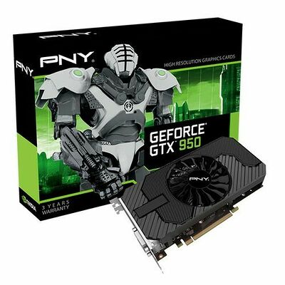PNY GeForce GTX 950 OC, 2 Go