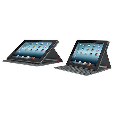 Support rotatif pour iPad, clavier intégré Solar Keyboard, Logitech