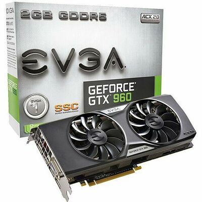 EVGA GeForce GTX 960 Super SC GAMING ACX 2.0+, 4 Go