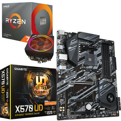 AMD Ryzen 7 3700X (3.6 GHz) + Gigabyte X570 UD