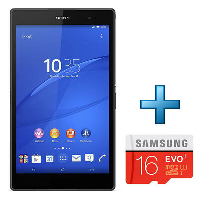 Sony Xperia Z3 Tablet Compact 8'' 16 Go Wi-Fi Noir + Micro SD 16 Go