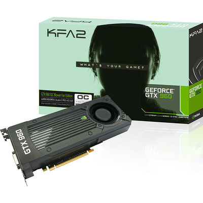 KFA2 GeForce GTX 960 OC, 4 Go