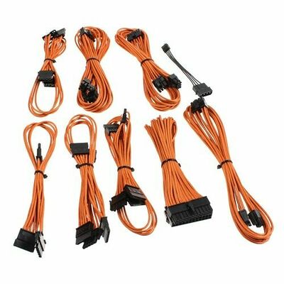 CableMod B-Series Straight Power, Orange
