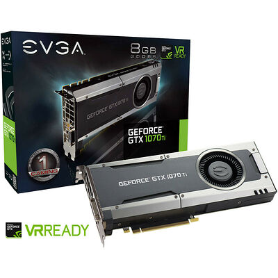 EVGA GeForce GTX 1070 Ti GAMING, 8 Go