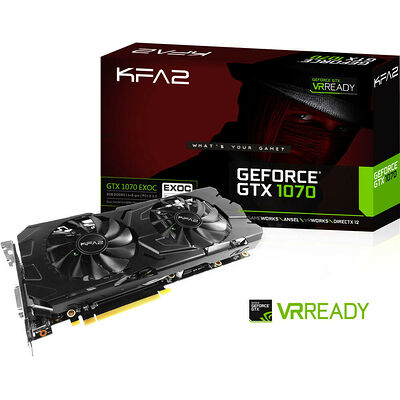 KFA2 GeForce GTX 1070 EXOC, 8 Go