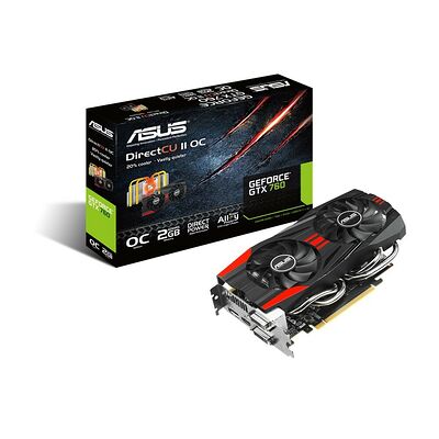 Asus GeForce GTX 760 DirectCU II, 2 Go