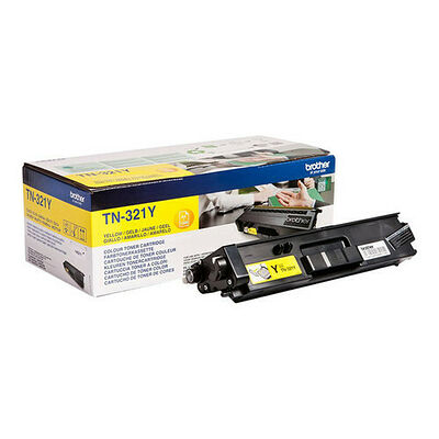 Toner Jaune TN-321Y, 1500 pages, Brother