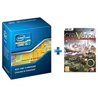 Processeur Intel Core i5 2500K ( 3.3 GHz) + Civilization V