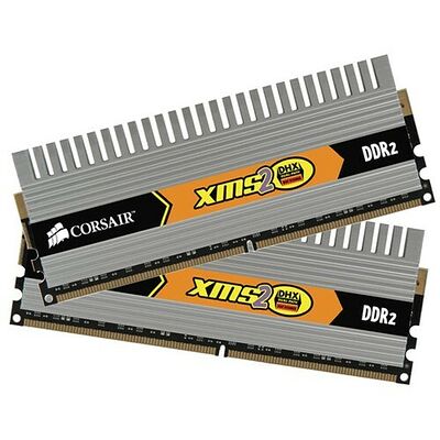 DDR2 Corsair XMS 2 DHX, 2 x 2 Go, 800 MHz, CAS 5
