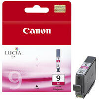 Cartouche D'encre Canon PGI-9 Magenta Authentique - Neuf, D'origine, TVA Incluse - Parfait Pour Les Imprimantes Canon Compatibles