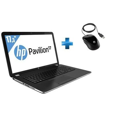 HP Pavilion 17-E076SF, 17.3" + souris X1000