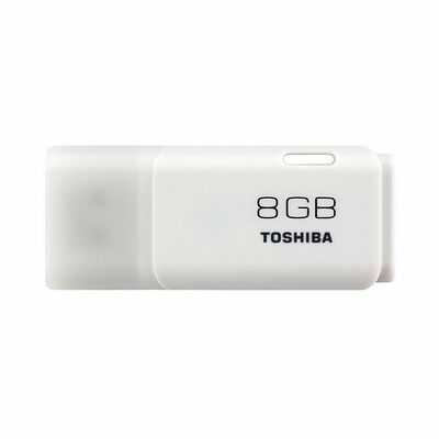 Clé USB 2.0 Toshiba TransMemory, 8 Go, Blanche