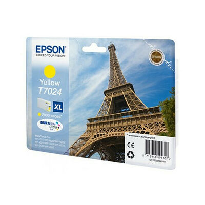 Cartouche d'encre Jaune XL Tour Eiffel, 2000 pages, Epson